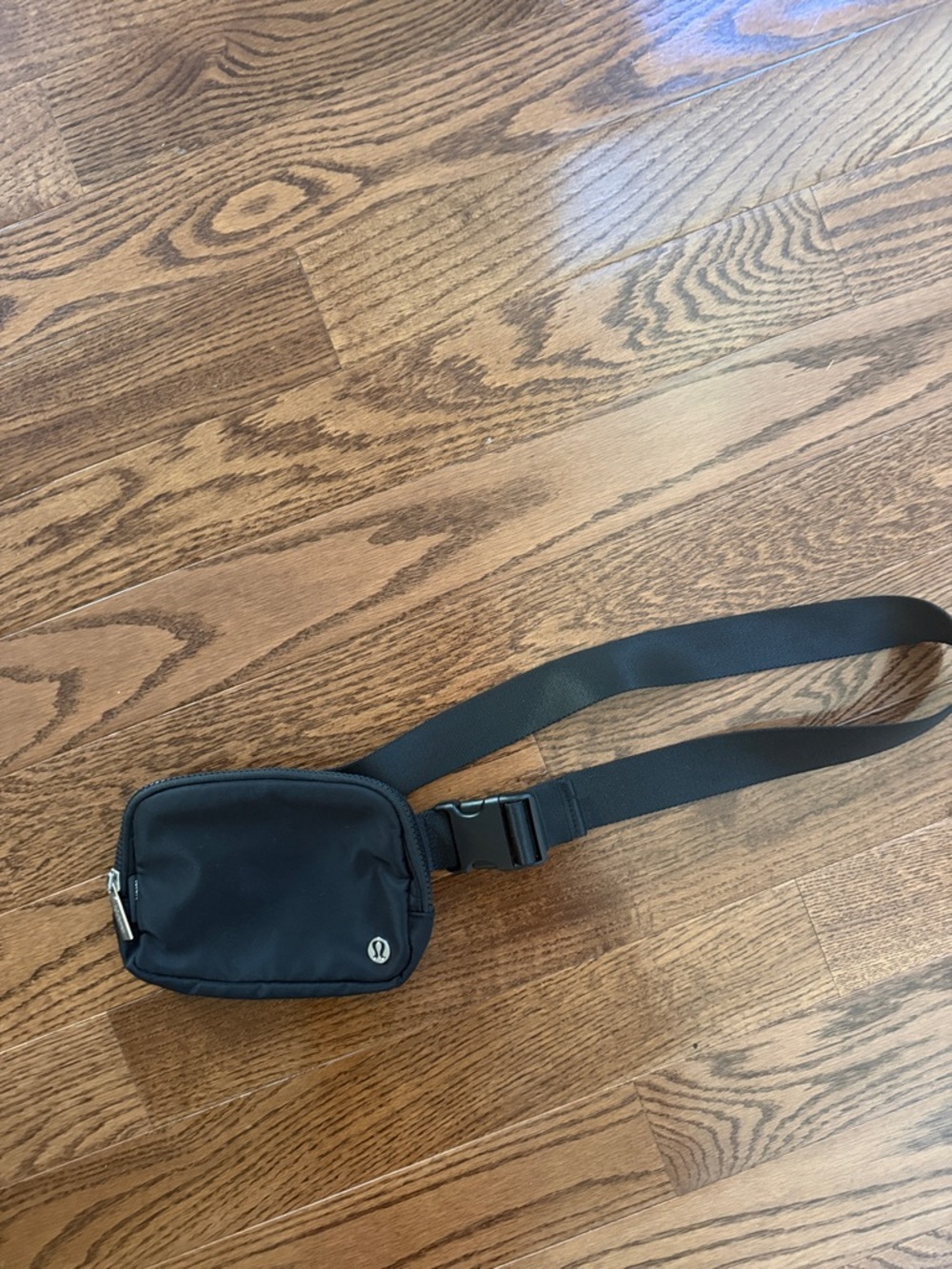 lululemon Black Small Belt Bag with Adjustable Strap